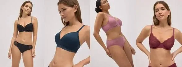 Lencería ideal para cuerpos delgados