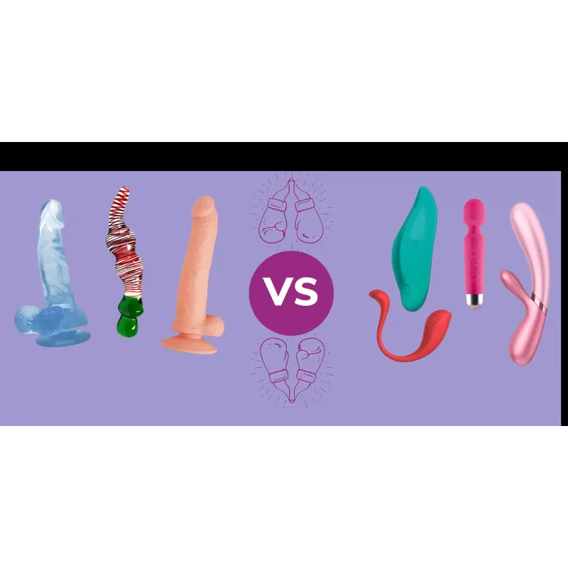 Dildos vs. vibradores: ¿cuál es mejor para ti?