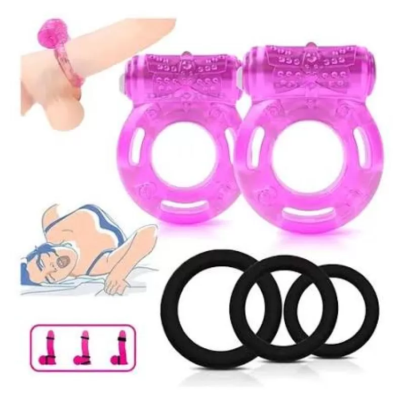 Furia del Deseo: Anillos Vibratorios que Prolongan el 脡xtasis