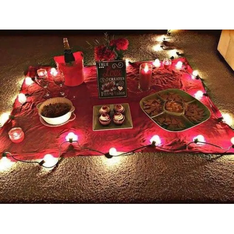 Ideas para una cita romántica en casa