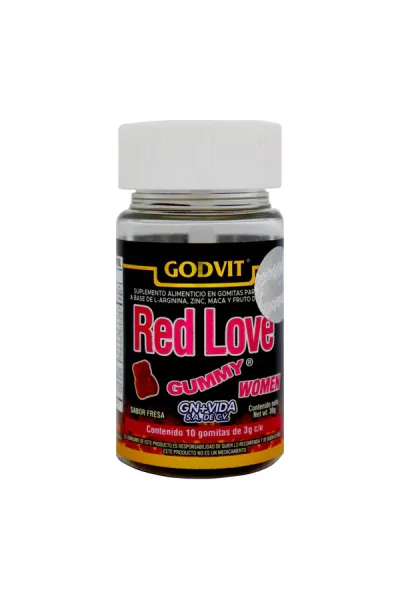 Gomitas Vigorizantes para Mujer Red Love