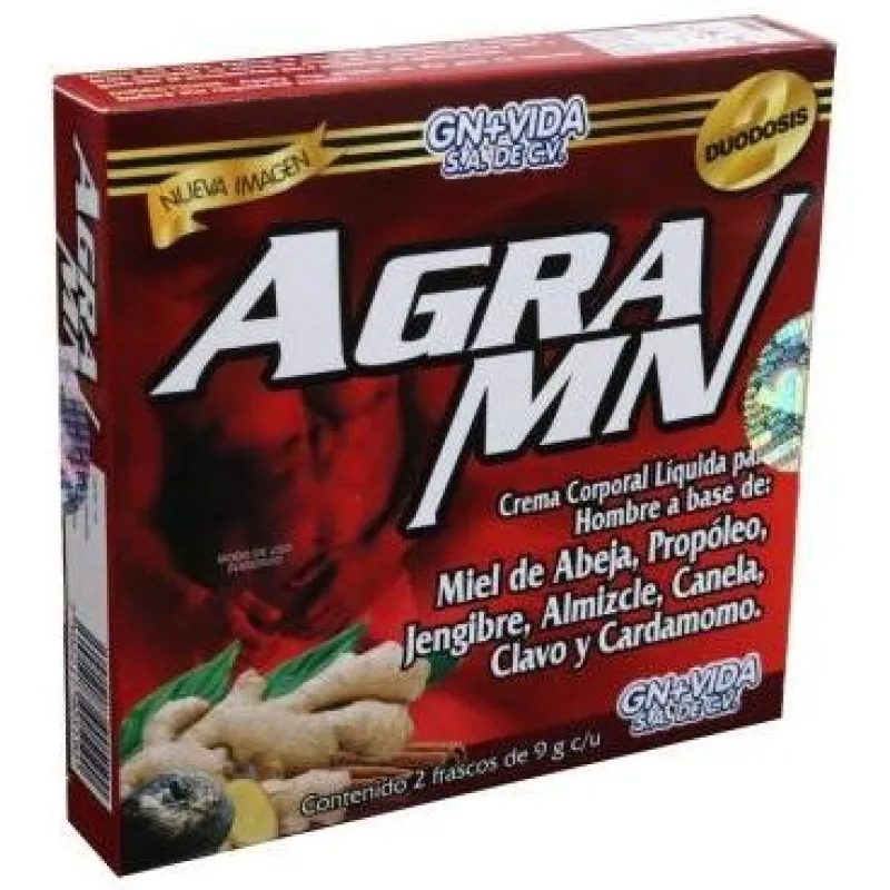 AGRAMN C/5 DE 9 GR C/U miel, jengibre, almiizcle, canela