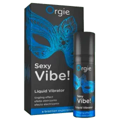 SEXY VIBE LIQUID VIBRATOR AZUL 15 ML