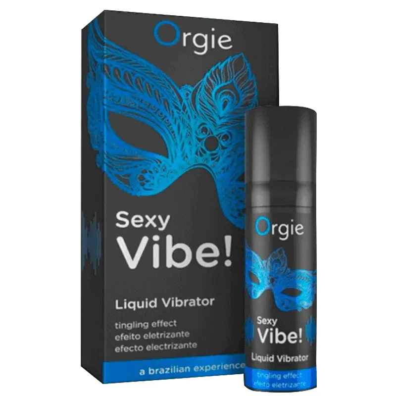 SEXY VIBE LIQUID VIBRATOR AZUL 15 ML
