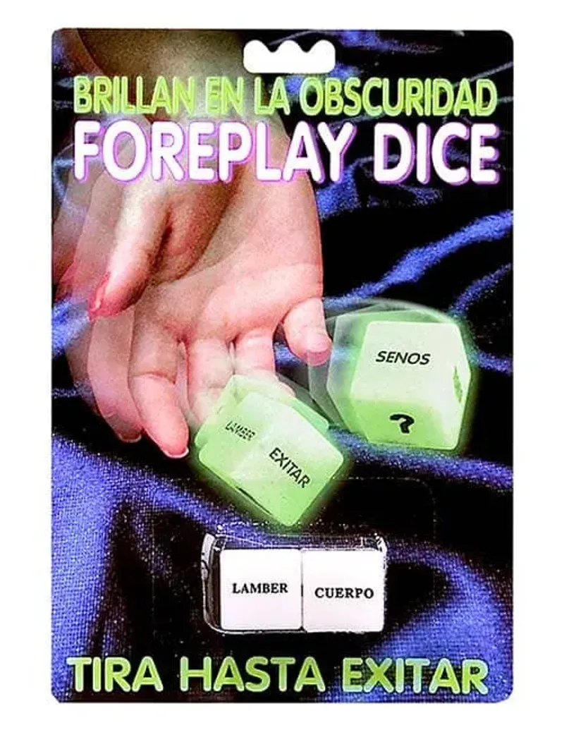 DADOS FLOURECENTES PD8001-00 FOREPLAY DICE