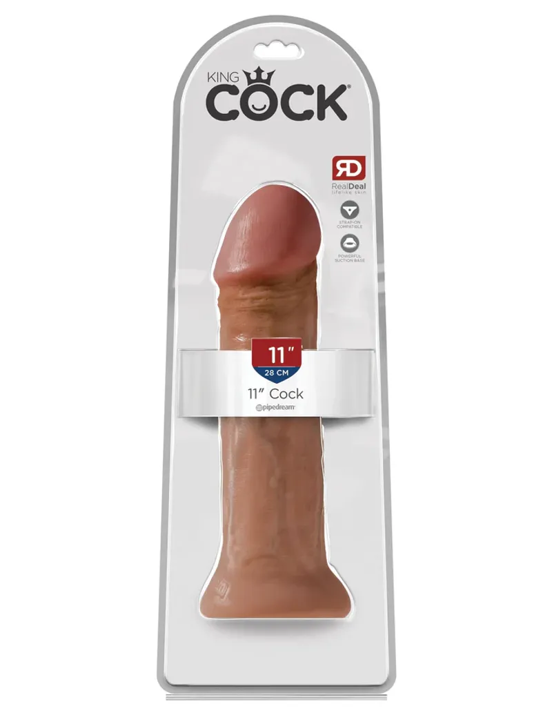 11" Cock consolador enorme.
