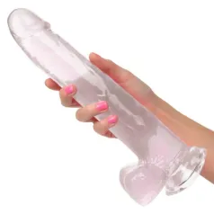 Mega consolador transparente 12 pulgadas CLEAR DILDO