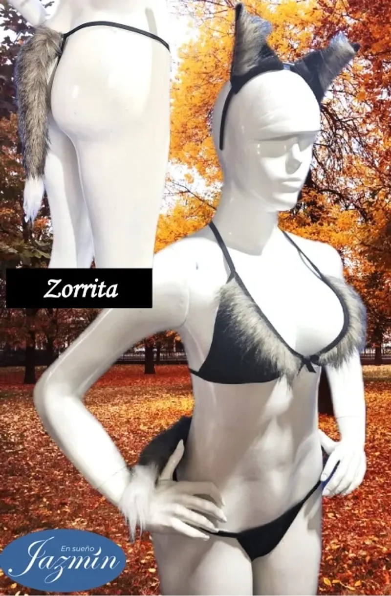 Disfraz sexy zorrita