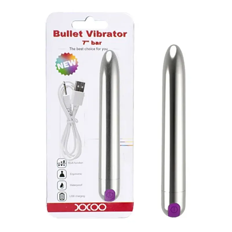 Vibrador recargable motor potente 10 funciones