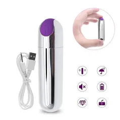 Bala vibrador de motor potente/10 funciones