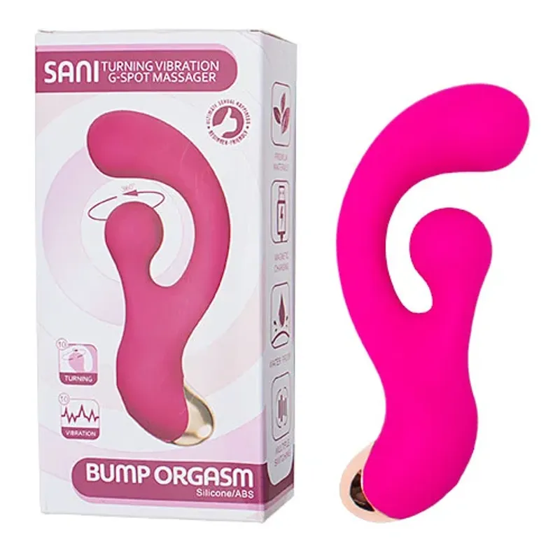 SANI Turning Vibration G-Spot Massager Bump Orgasm