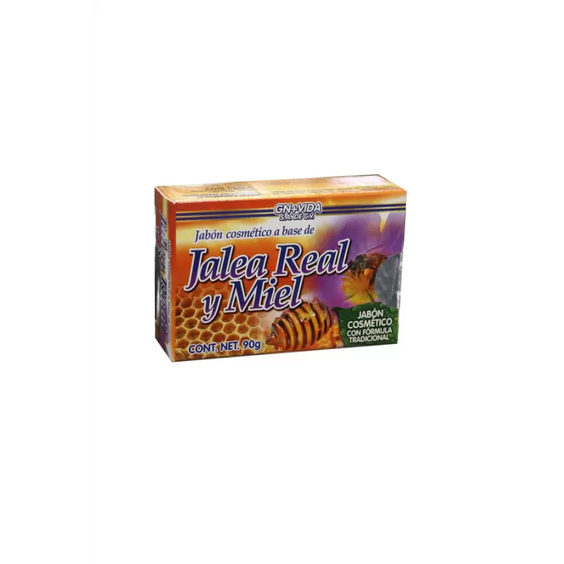 JABON NATURAL DE JALEA REAL Y MIEL HIDRATACION