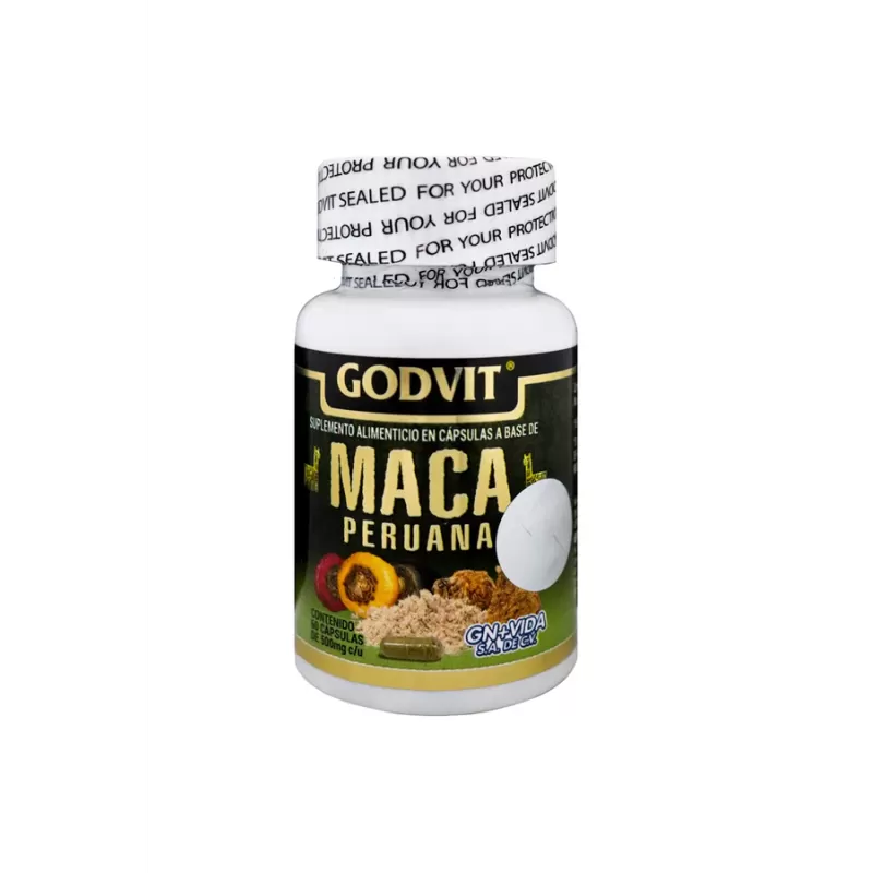 Maca Peruana Cápsulas – Energía y Vitalidad Natural