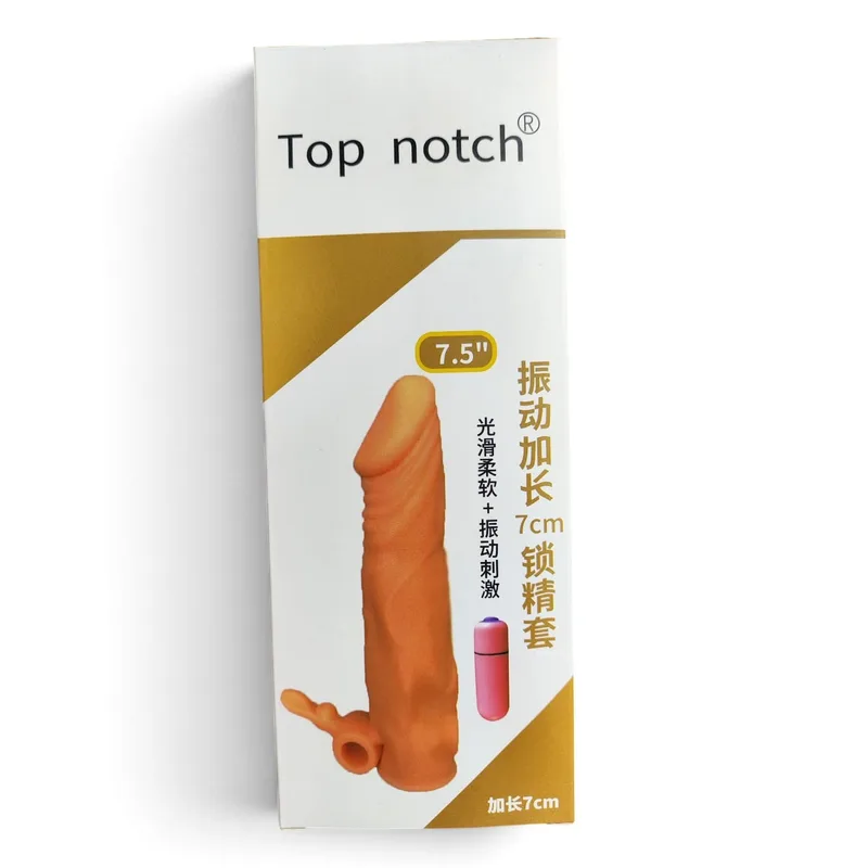 00561 TOP NOTCH SLEEVE VIBRATING 7.5 FLESH